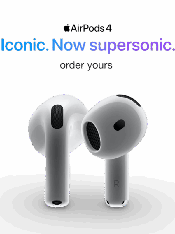 Apple AirPods 4- With Noise Cancellation